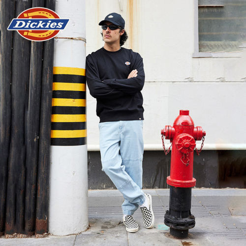 Dickies圆领毛圈卫衣