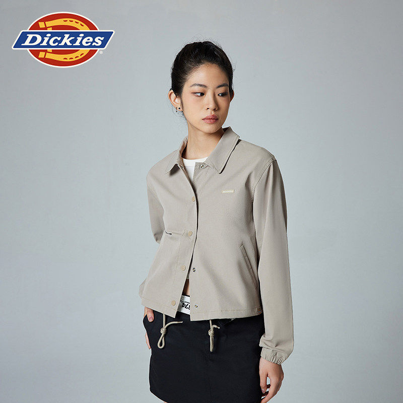 Dickies徽章LOGO女式休闲夹克