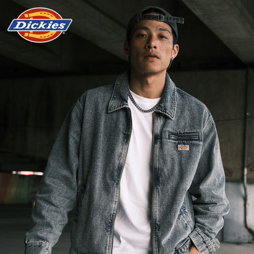 Dickies重磅牛仔底特律IKE夹克