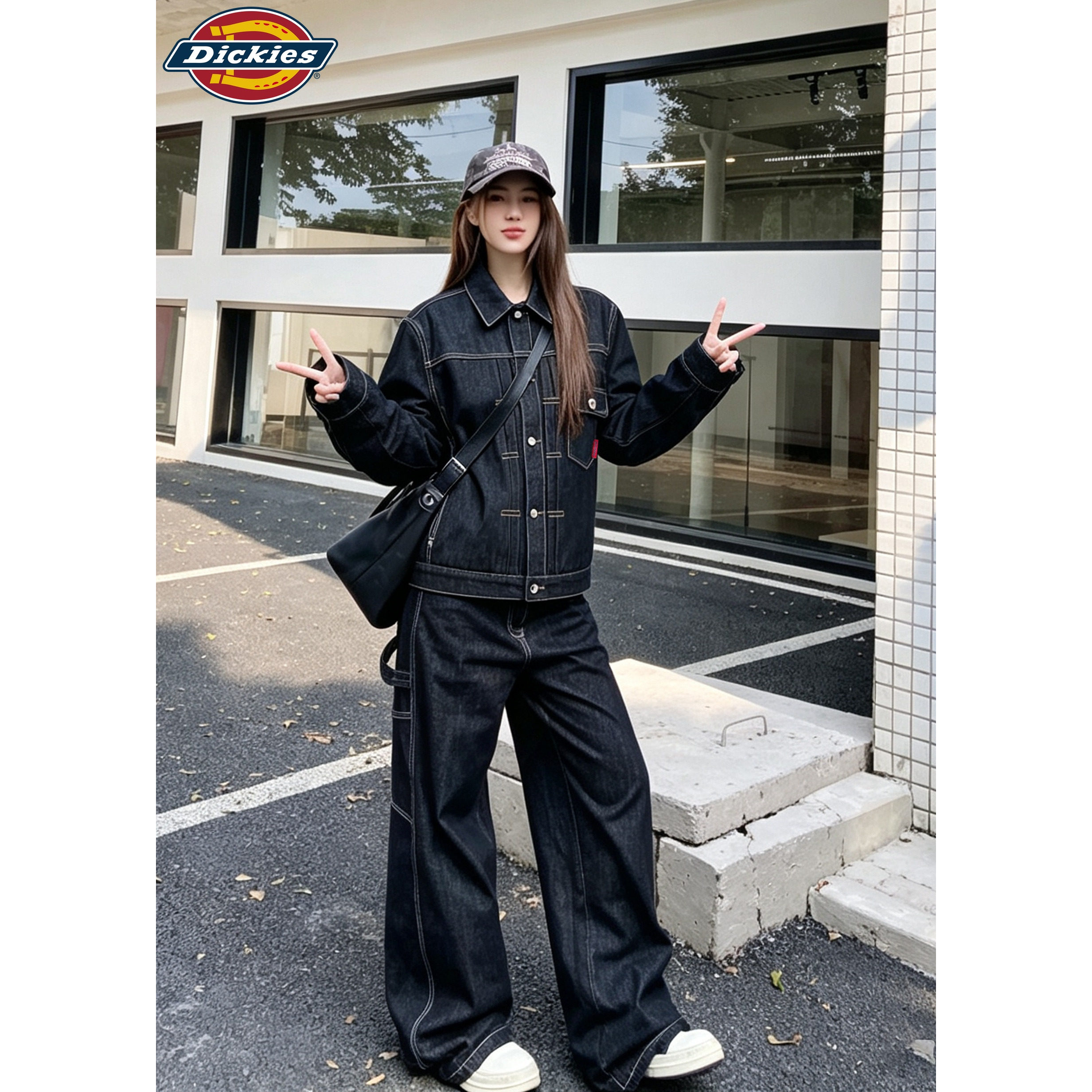 Dickies男女同款牛仔夹克外套