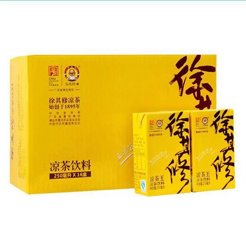 老字号 徐其修凉茶 植物凉茶饮料 怕上火好伴侣 真凉茶就是不一样
