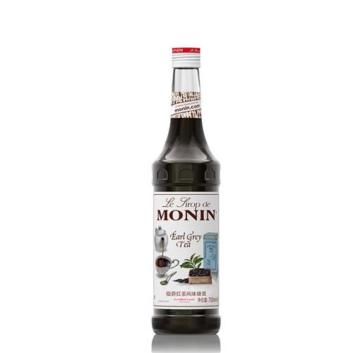 莫林MONIN伯爵红茶风味糖浆玻璃瓶装700ml咖啡鸡尾酒果汁饮料