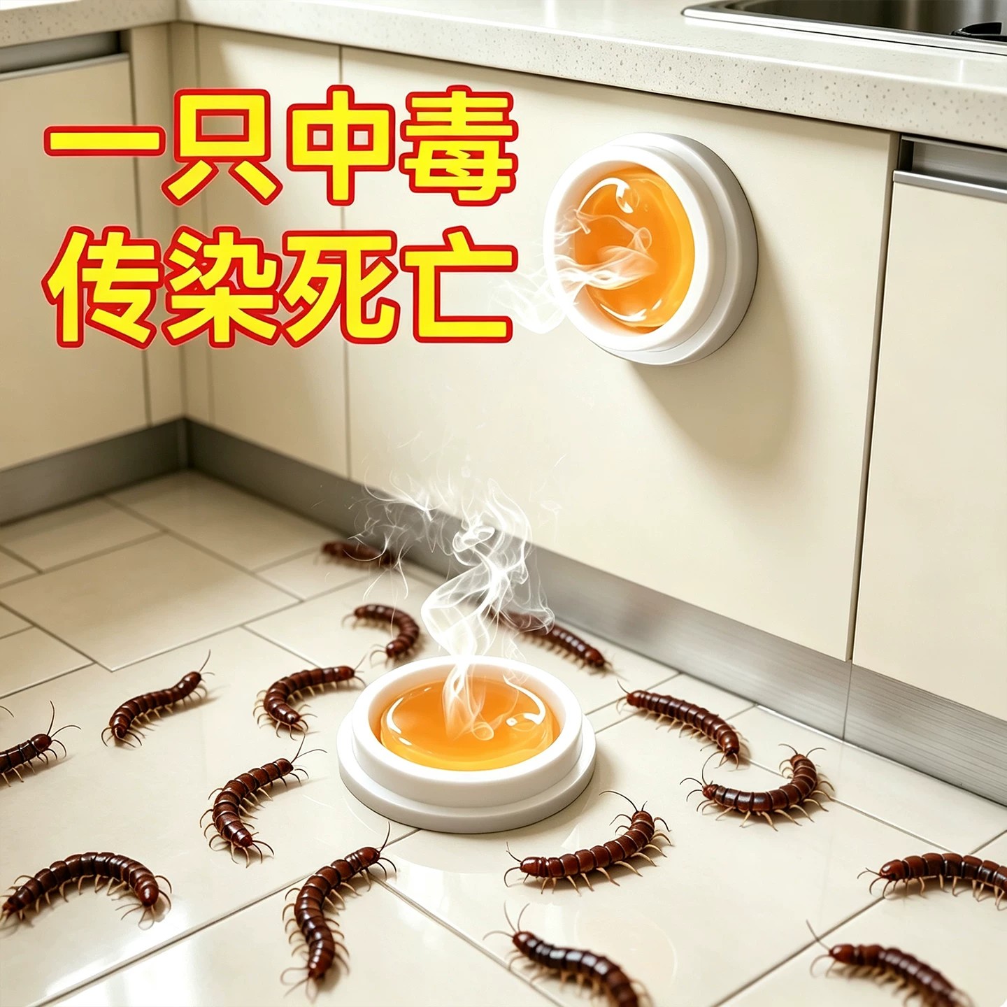 蜈蚣药非无毒家用室内专用全窝蜈蚣杀虫剂端驱除灭杀蜈蚣驱赶神器