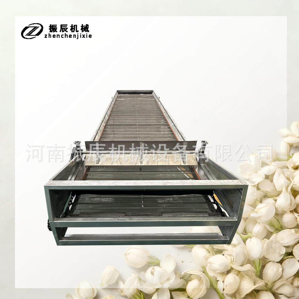 热泵网带式烘干机 连续烘干菊花枸杞 铁皮石斛多功能工业烘干设备