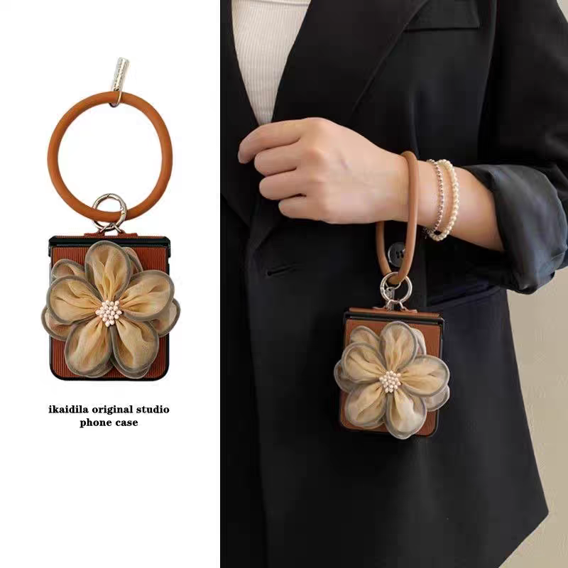 手机壳手机套新款手提女款花朵