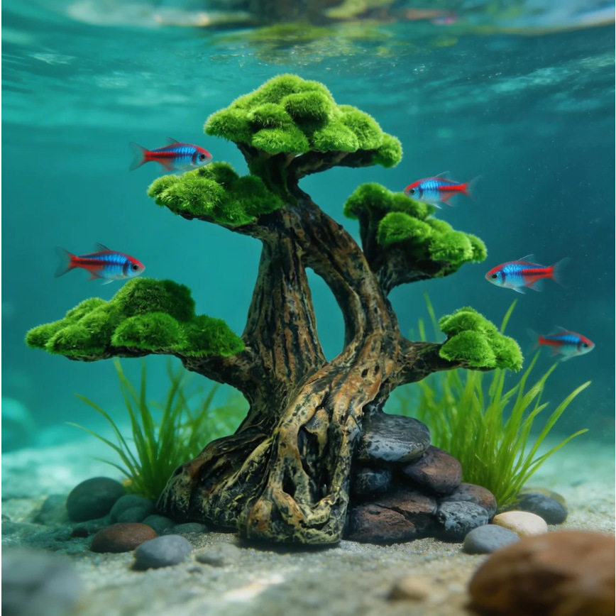 灵儿宠物造景/装饰新款仿真苔