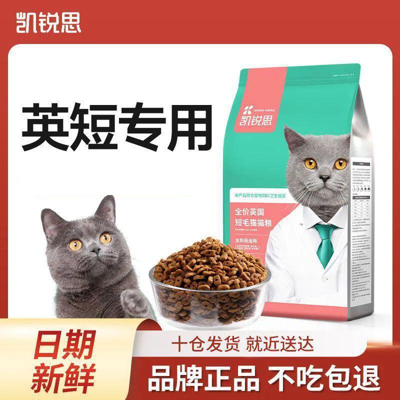 凯锐思英短猫粮专用蓝猫幼猫141