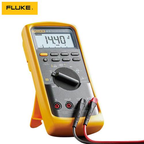 原FLUKE/福正品!禄F克87-装5/f87-V工业用真有福效值数字万用表