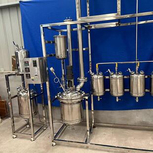 不锈钢精馏塔反应精馏塔多功能精馏塔设备滴加精馏实验精馏设备