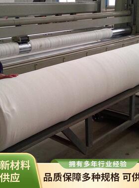 无纺布土工布白色保温保土护坡道路工程用短丝养护涤纶布工程布