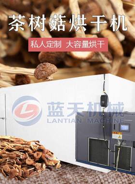 茶树菇烘干机大型茶薪菇茶树菇干货烘烤机空气能菌类热泵烘干房