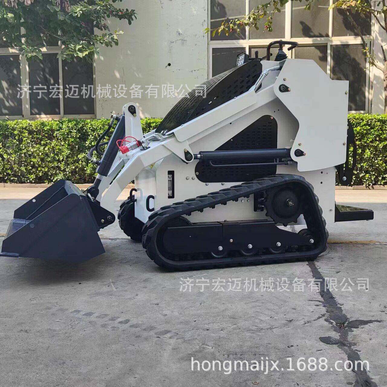 小型滑移装载车厂家迷你轮胎滑移机多功能履带式装载机生成厂家
