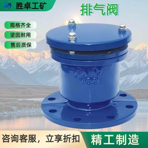 CARX-10复合排气阀供水管道消除气阻放气阀法兰自动快速排气阀