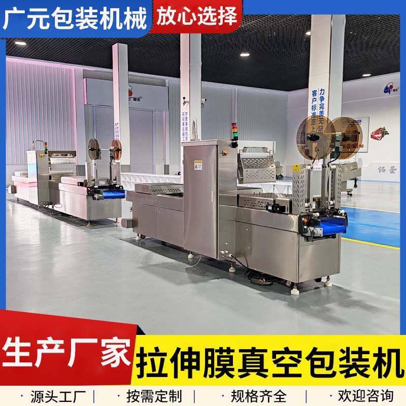 黄精拉伸膜真空包装机熟地黄拉伸膜包装机即食材包装设备