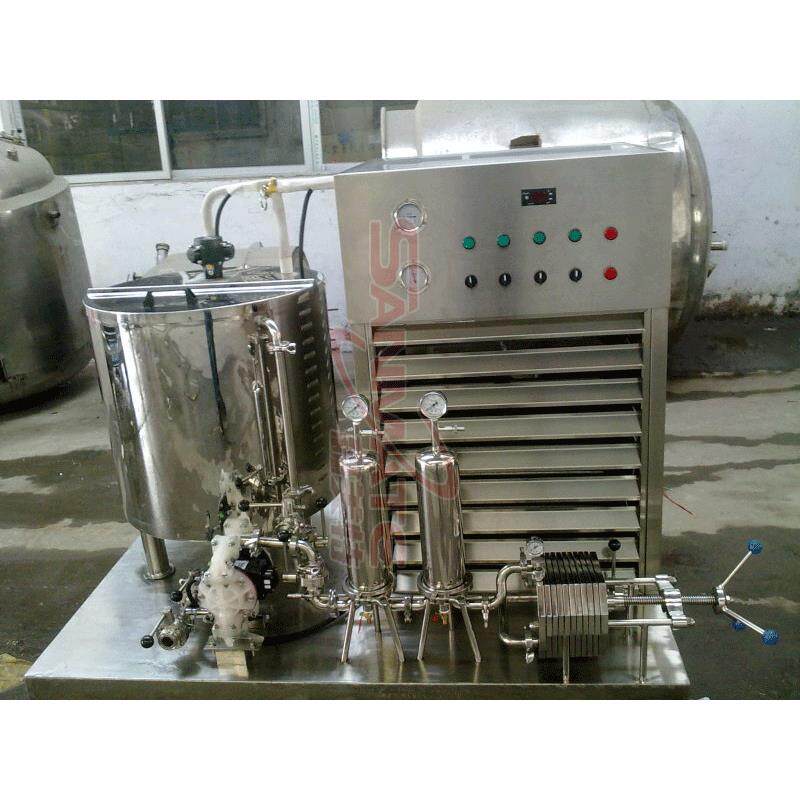 香水冷冻机化妆品机械分离过滤成套设备香水冷冻制造机