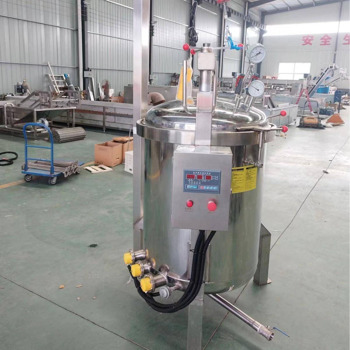 不大型锈钢粽子高压锅肉制品高温卤煮肉锅友坤机械厂商用浓缩高家