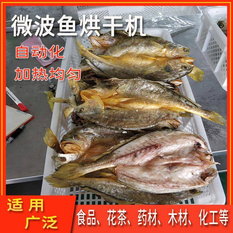 【业】海专烘干机鱿银鱼干脱水烘烤鱼设备微波可设置鱼海带烘设冻