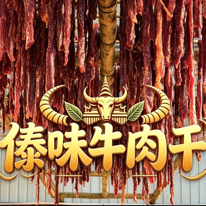 云南傣味风干生黄牛肉干巴可炒烤