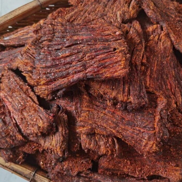 云南德宏小锤手撕牛肉干巴傣味火烧原味正宗黄牛肉新鲜风干碳烤
