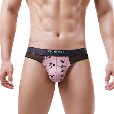 杜米国际男士冰丝透明性感丁字裤