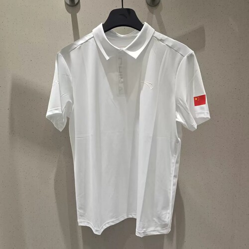 安踏男夏季短袖翻领运动POLO衫