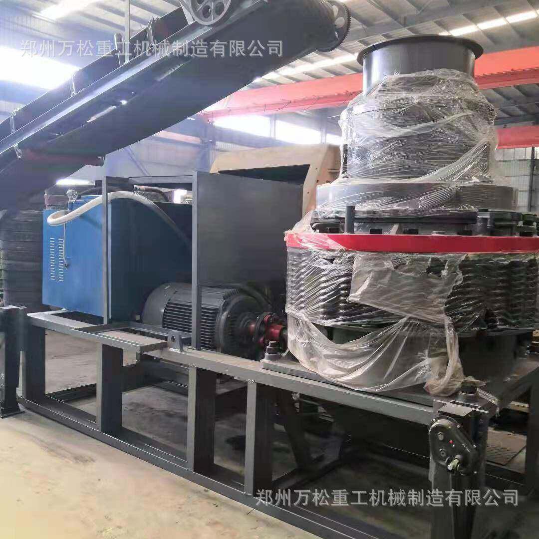 优惠低价出售整套圆锥破碎机弹簧主机圆锥式制砂机打砂机