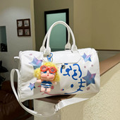 高颜值猫咪旅行包大容量女2026新款 出差外出行李包游泳运动健身包