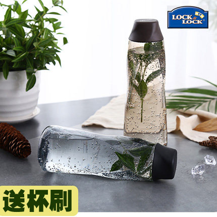 乐扣乐扣塑料水杯冰峰杯男女学生运动水瓶特价创意夏季随手杯子