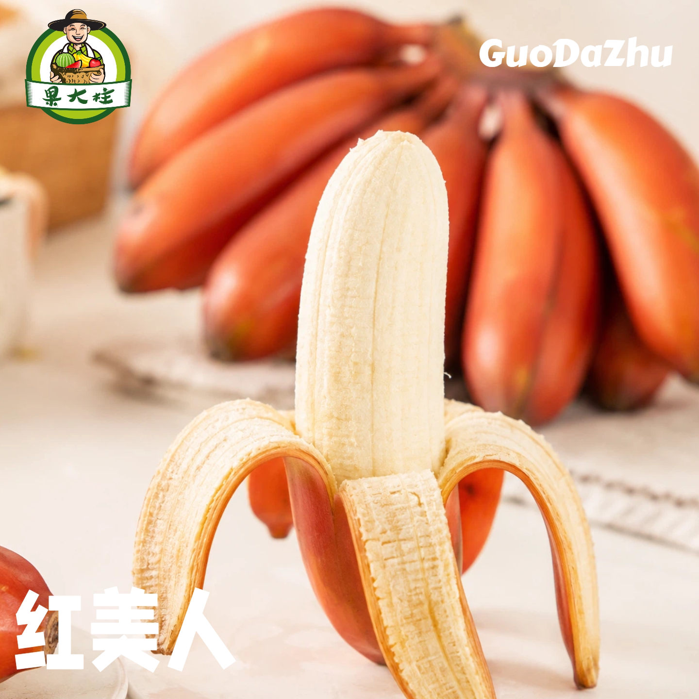 红美人香蕉当季现摘香甜软糯