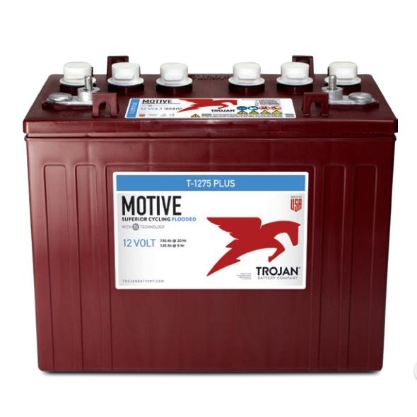 美国进口邱健T-1275/T-105/T-125/J305P/L16P/12V150Trojan蓄电池