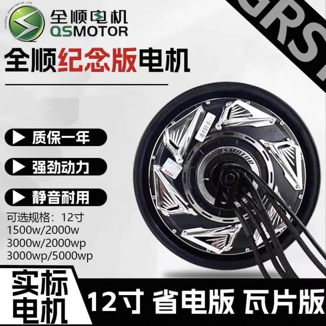 全顺10寸12寸4代电机5代1500W 2000W 3000WP瓦片纪念版赛道版电机图片
