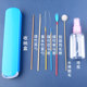 65件带灯采耳工具掏耳朵套装 专业挖耳朵银针鹅毛棒掏耳耳震音叉