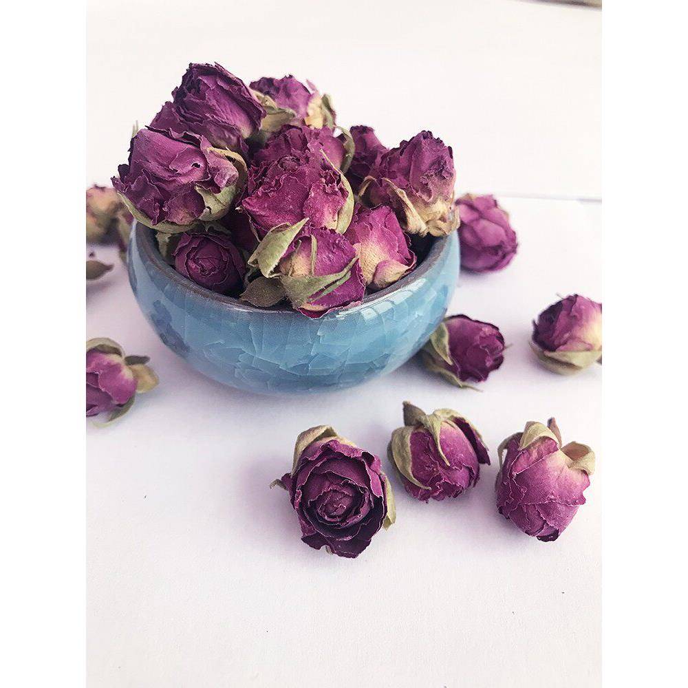 新疆和田玫瑰花茶农家玫瑰干花蕾沙漠重瓣玫瑰花蕾包邮花草茶500g