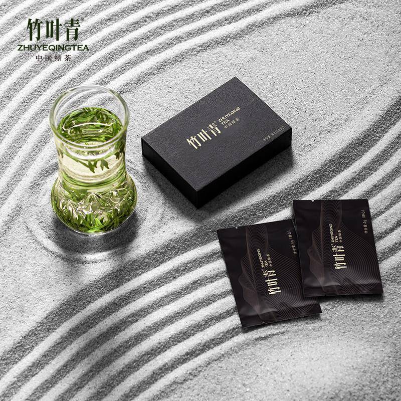 【尝鲜装】竹叶青绿茶25年特级静心峨眉高山绿茶品鉴装8g(4g*2)