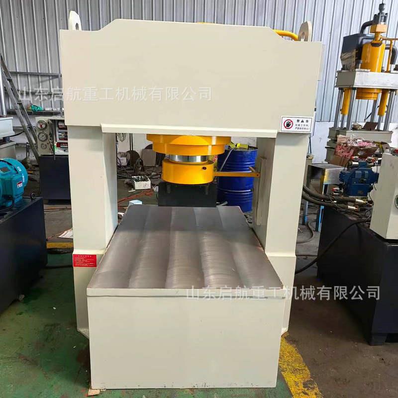 直供250吨龙门直木桩校直机压力机 手动0山东启航25t双柱龙门油校