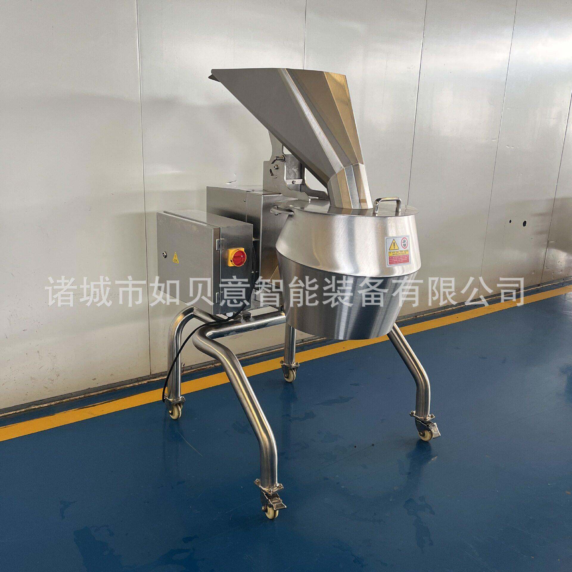 离流心式杏仁如贝意切片机 净菜设水线工备 腌制芥菜加切丝机