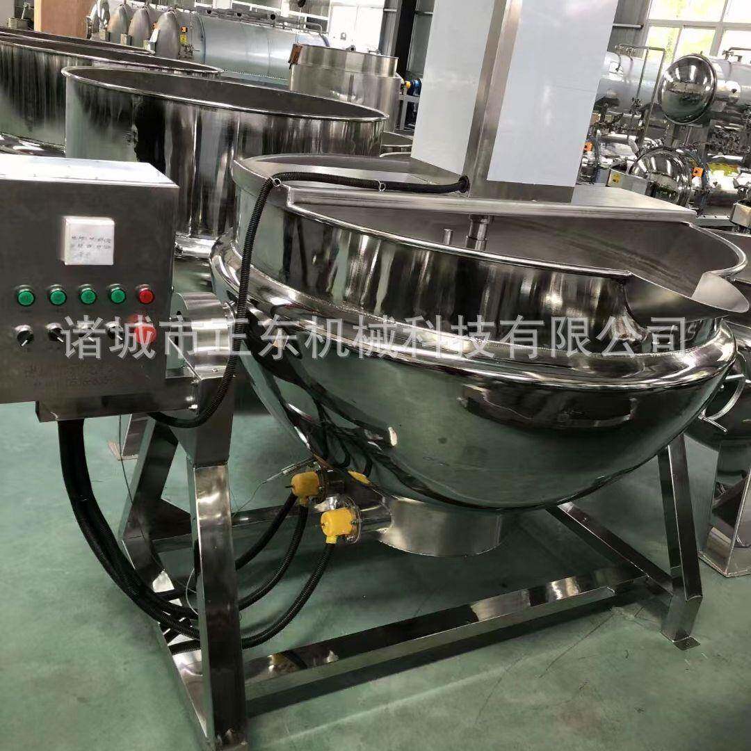 10L加热夹层锅豆浆 八凉粉熬制蒸粥煮6180夹层锅 电卤煮锅现货销