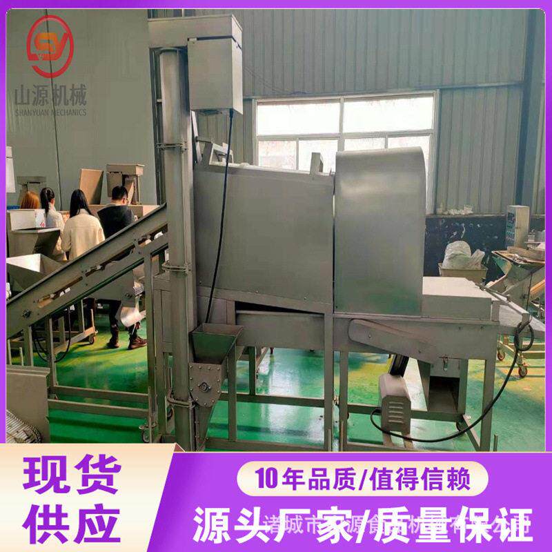 现货鸡供应排鸡裹粉机 新备全自动肉块裹粉机 腿鸡翅上粉油山源设