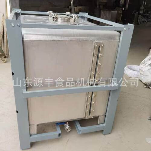 带视镜不锈钢化0工吨桶 043材质10源丰0L不锈钢吨3桶 04吨箱