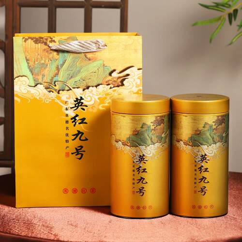 2026年明前春茶英德红茶英红九号罐装红茶一芽一叶共2罐1959