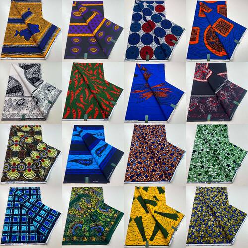 非洲蜡染布荷兰棉布African Vlisco Holland wax cloth非洲花布