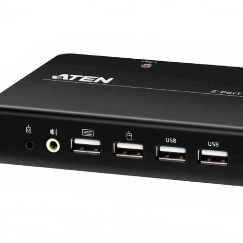 原装ATENCS742H/CS784H 2/4口USB 4K HDMI双屏幕KVMP?切换器