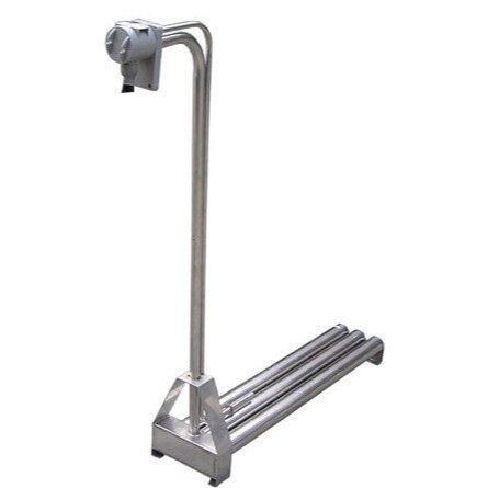 【镀帮热能】厂家直销单管直立型直径25MM220V/3KW钛加热器电加热