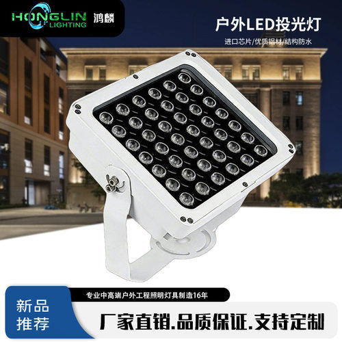 LED投光灯42W户外防水照树