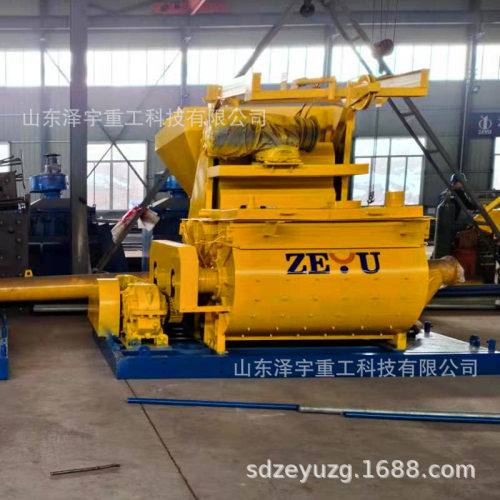 泽宇重工JS750强制式混凝土搅拌