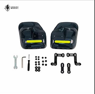 黑武士新款三代护手罩四季通用适用黑武士T760/T360/T280裸把车型