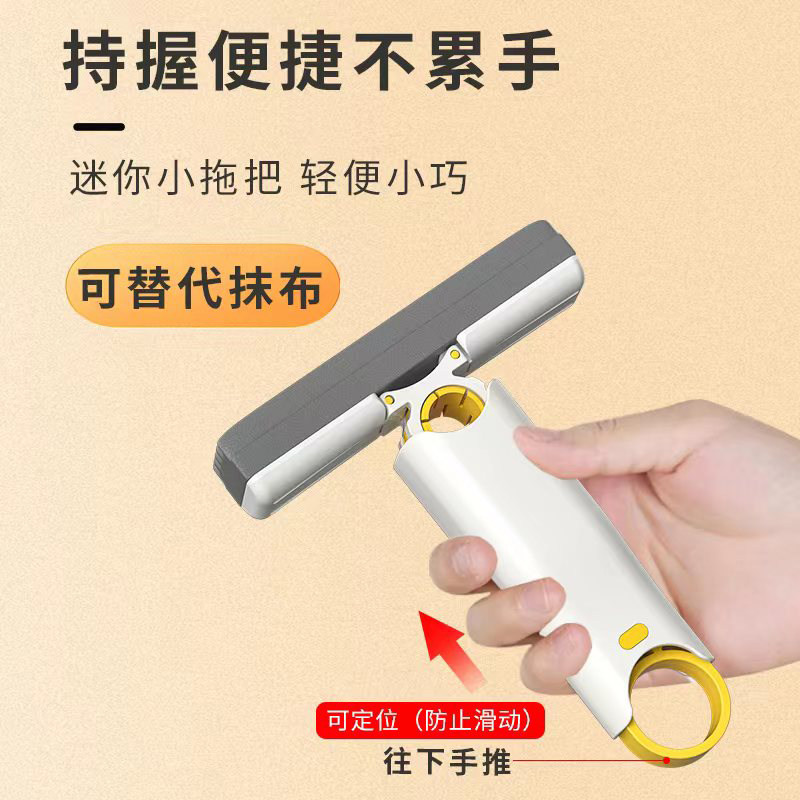 包邮海绵拖把家用对折式挤水吸水免手洗胶棉拖把大号地拖拖布