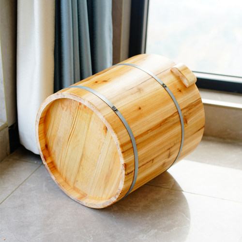 家用洗脚桶泡脚盆泡脚木桶洗脚木盆木质足浴桶过小腿洗脚盆泡脚桶