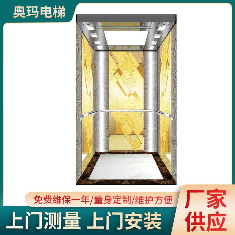 厂房直供奥玛电梯别墅电梯自动扶梯转格式配件家用电梯