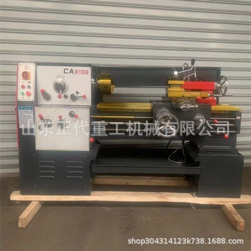 CA6136*750金属切削普通车床噪音小 CA6136小型落地普车 普通车床